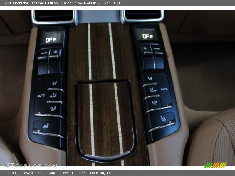 Carbon Grey Metallic / Luxor Beige 2010 Porsche Panamera Turbo