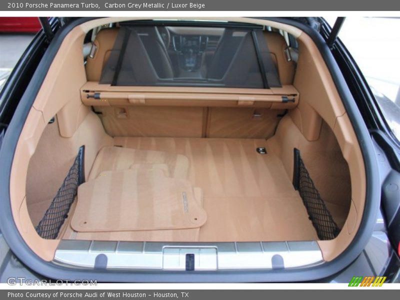 Carbon Grey Metallic / Luxor Beige 2010 Porsche Panamera Turbo