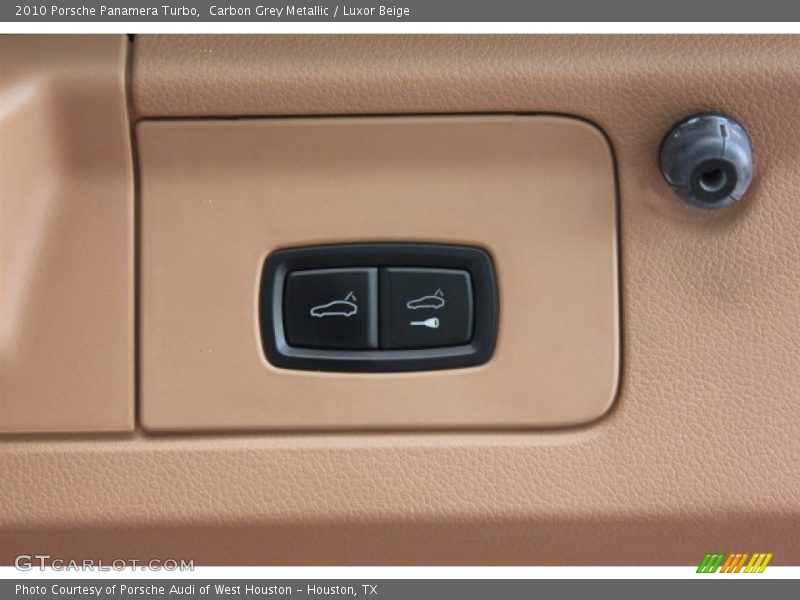 Carbon Grey Metallic / Luxor Beige 2010 Porsche Panamera Turbo