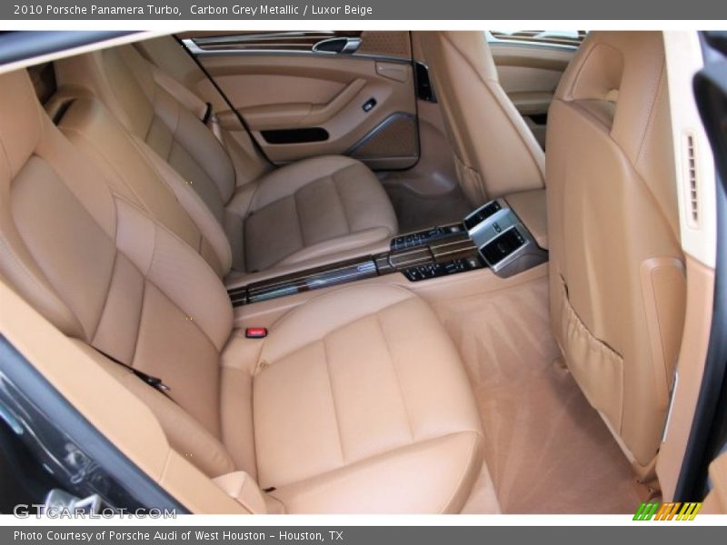 Carbon Grey Metallic / Luxor Beige 2010 Porsche Panamera Turbo