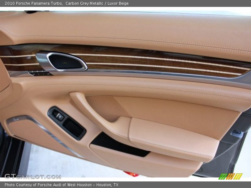 Carbon Grey Metallic / Luxor Beige 2010 Porsche Panamera Turbo