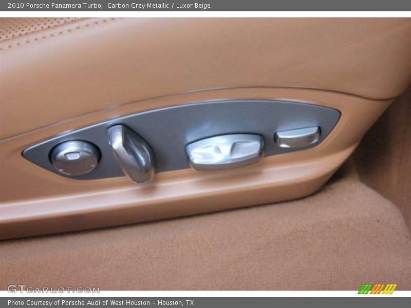 Carbon Grey Metallic / Luxor Beige 2010 Porsche Panamera Turbo