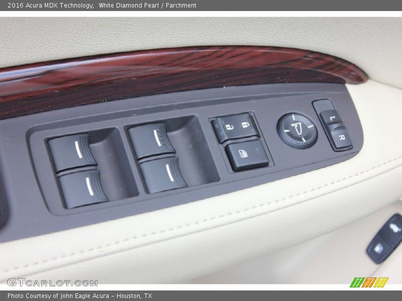 White Diamond Pearl / Parchment 2016 Acura MDX Technology