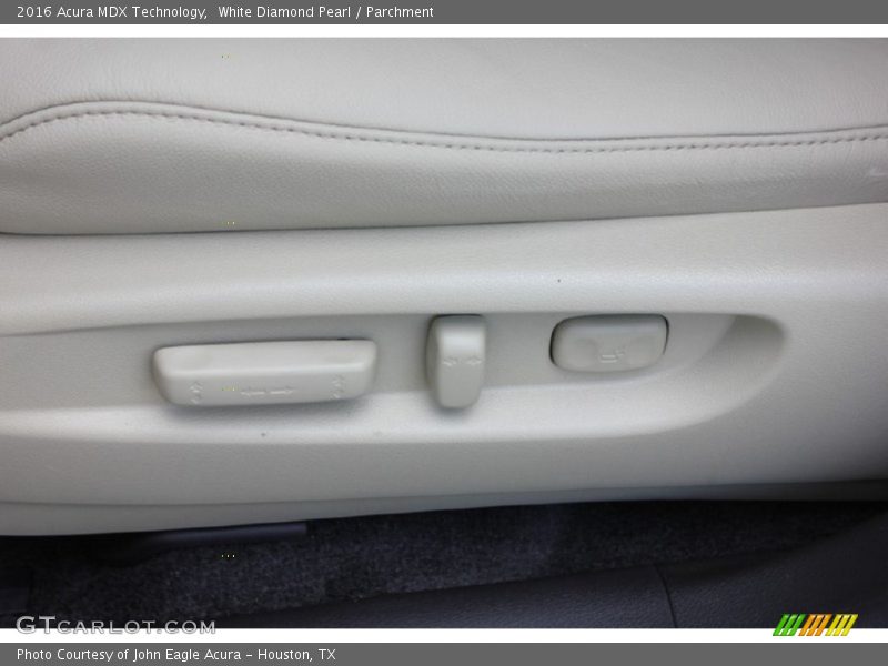 White Diamond Pearl / Parchment 2016 Acura MDX Technology