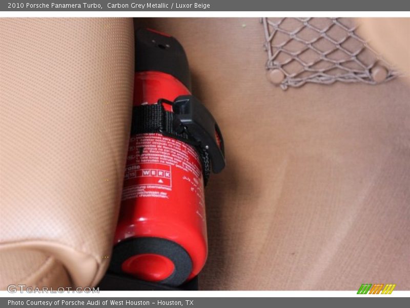 Carbon Grey Metallic / Luxor Beige 2010 Porsche Panamera Turbo