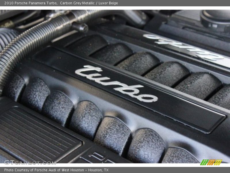 Carbon Grey Metallic / Luxor Beige 2010 Porsche Panamera Turbo