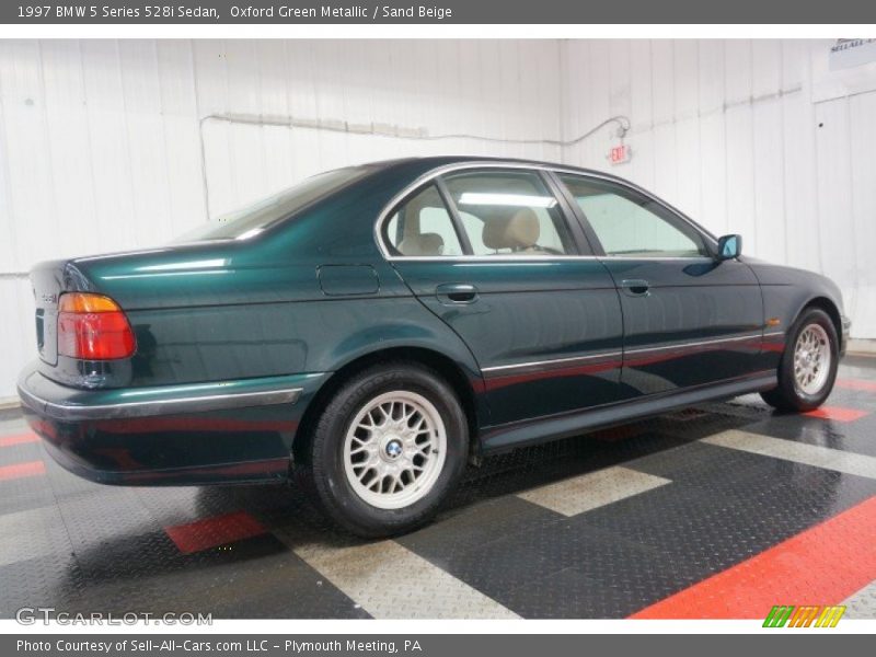 Oxford Green Metallic / Sand Beige 1997 BMW 5 Series 528i Sedan