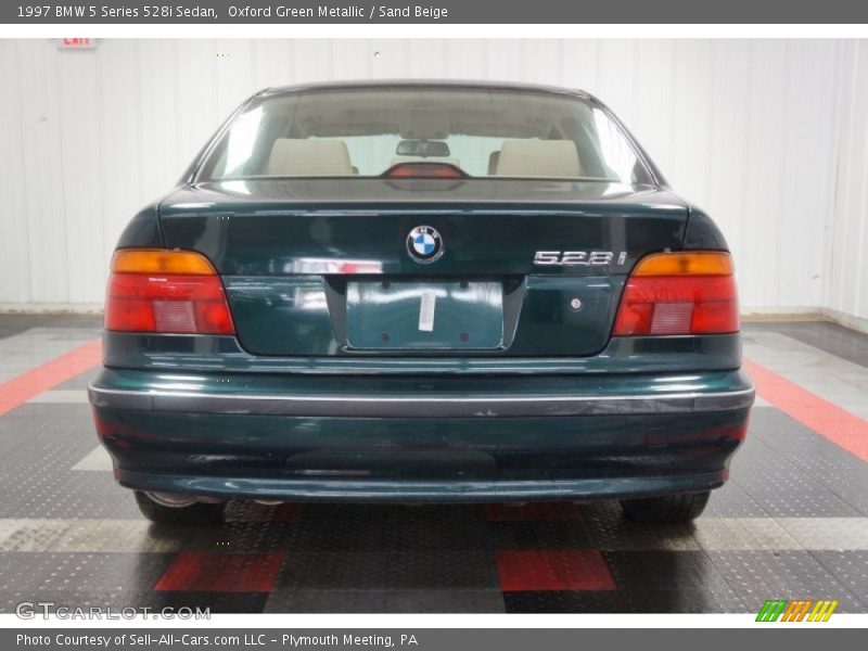 Oxford Green Metallic / Sand Beige 1997 BMW 5 Series 528i Sedan