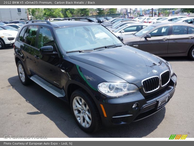 Carbon Black Metallic / Black 2012 BMW X5 xDrive35i Premium