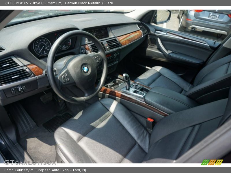 Carbon Black Metallic / Black 2012 BMW X5 xDrive35i Premium