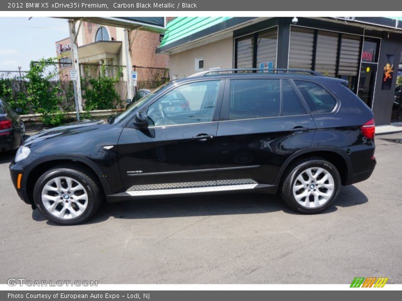Carbon Black Metallic / Black 2012 BMW X5 xDrive35i Premium