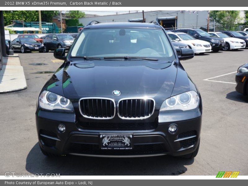 Carbon Black Metallic / Black 2012 BMW X5 xDrive35i Premium
