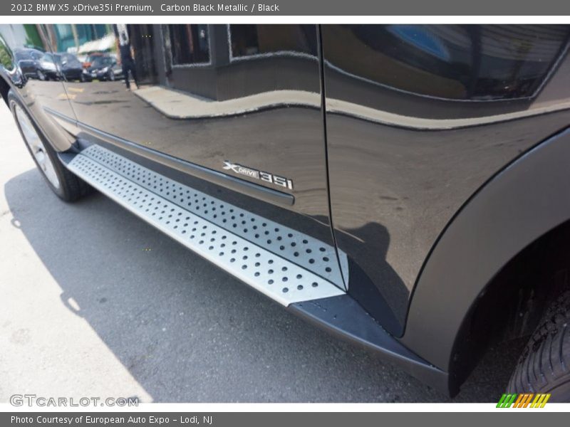 Carbon Black Metallic / Black 2012 BMW X5 xDrive35i Premium