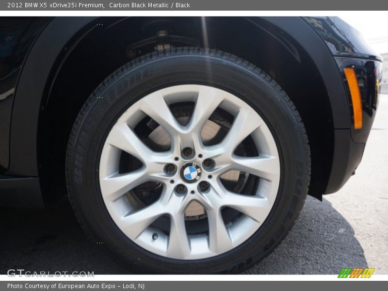 Carbon Black Metallic / Black 2012 BMW X5 xDrive35i Premium