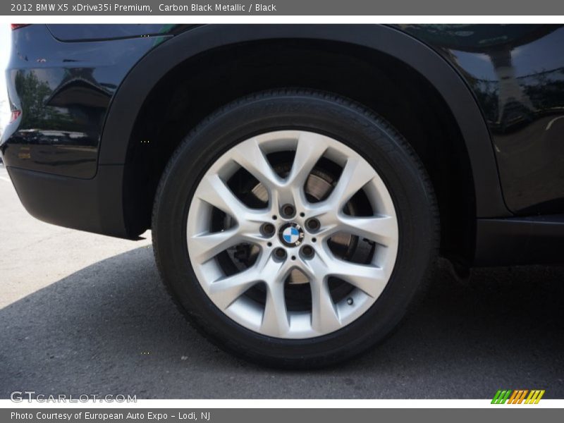 Carbon Black Metallic / Black 2012 BMW X5 xDrive35i Premium