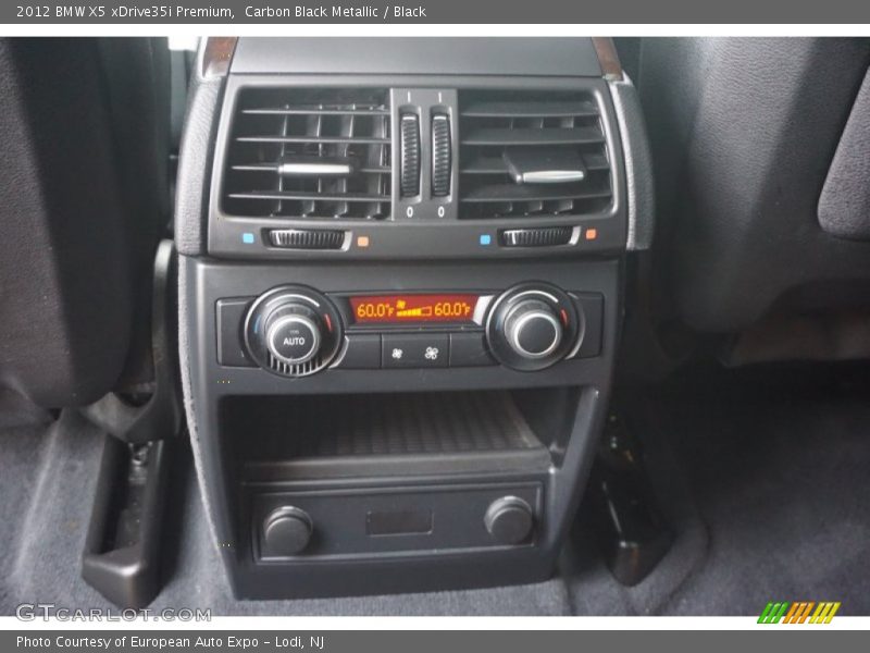 Carbon Black Metallic / Black 2012 BMW X5 xDrive35i Premium