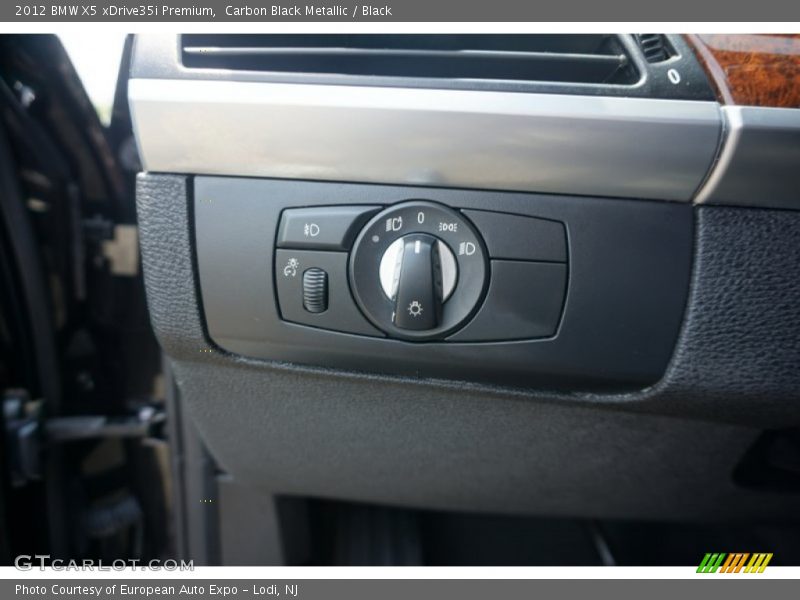 Carbon Black Metallic / Black 2012 BMW X5 xDrive35i Premium