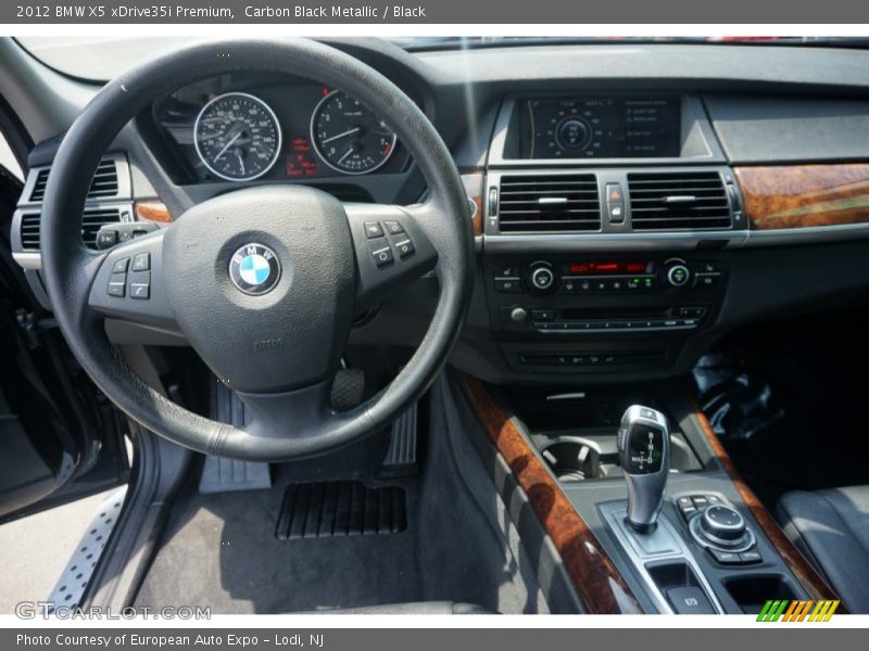 Carbon Black Metallic / Black 2012 BMW X5 xDrive35i Premium