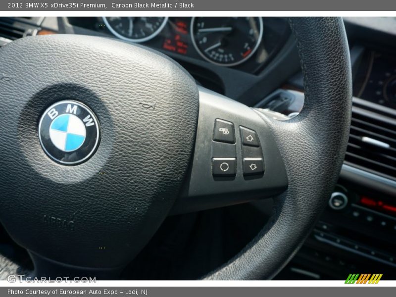 Carbon Black Metallic / Black 2012 BMW X5 xDrive35i Premium