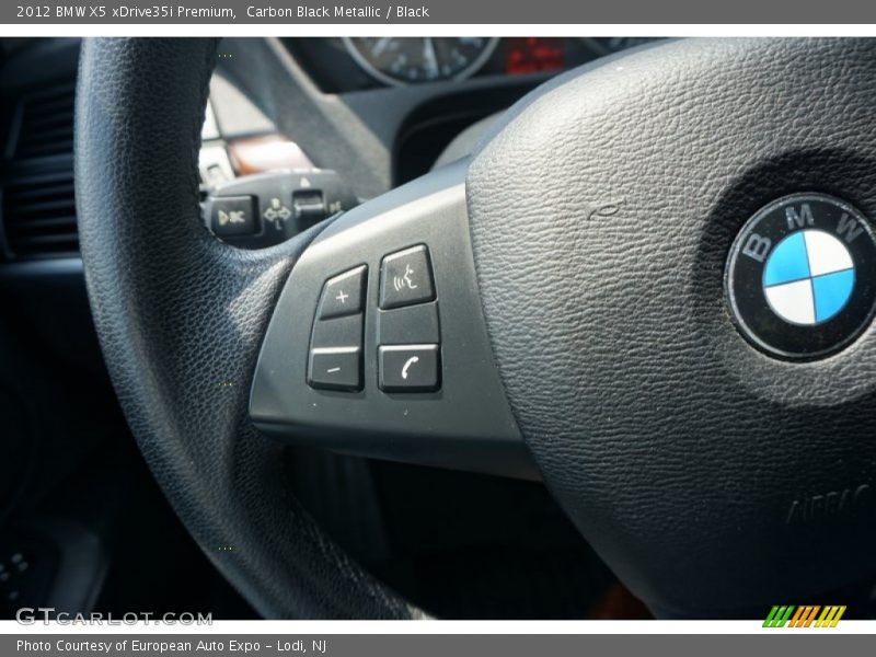 Carbon Black Metallic / Black 2012 BMW X5 xDrive35i Premium