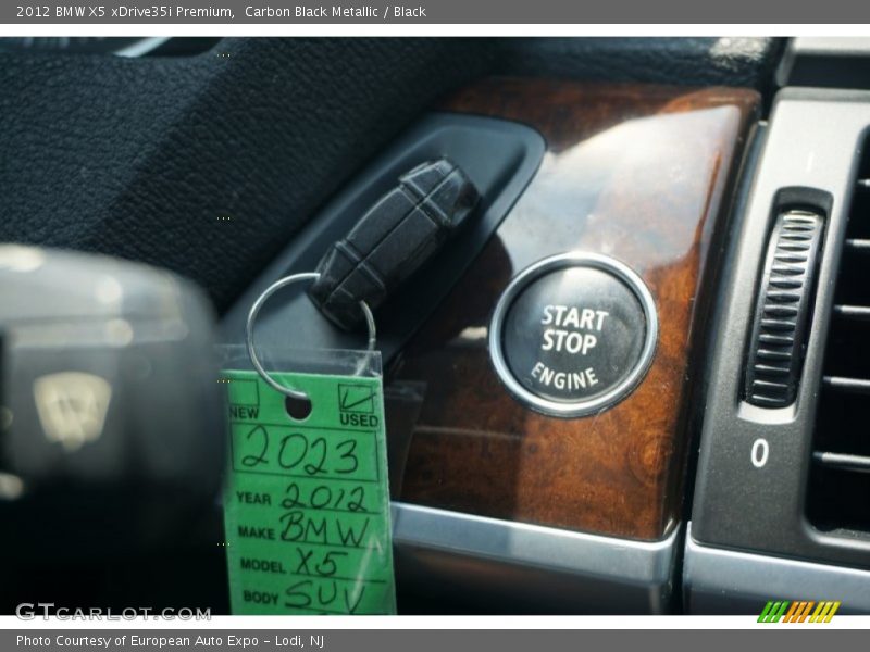 Carbon Black Metallic / Black 2012 BMW X5 xDrive35i Premium