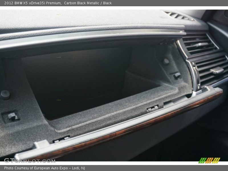 Carbon Black Metallic / Black 2012 BMW X5 xDrive35i Premium