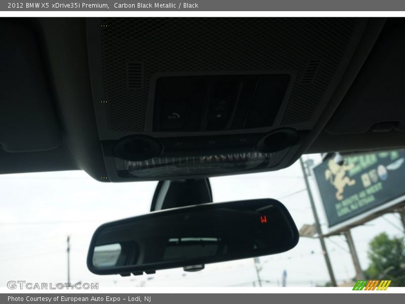 Carbon Black Metallic / Black 2012 BMW X5 xDrive35i Premium