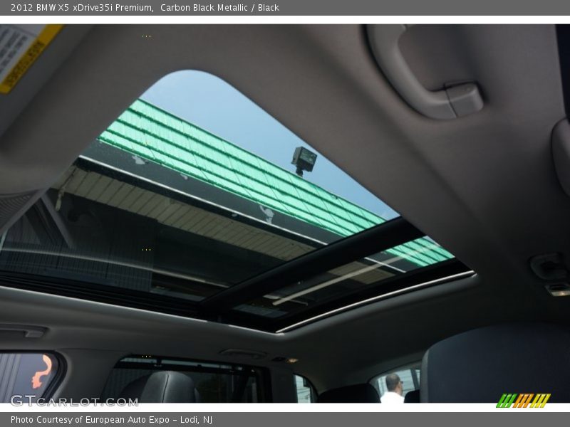 Carbon Black Metallic / Black 2012 BMW X5 xDrive35i Premium