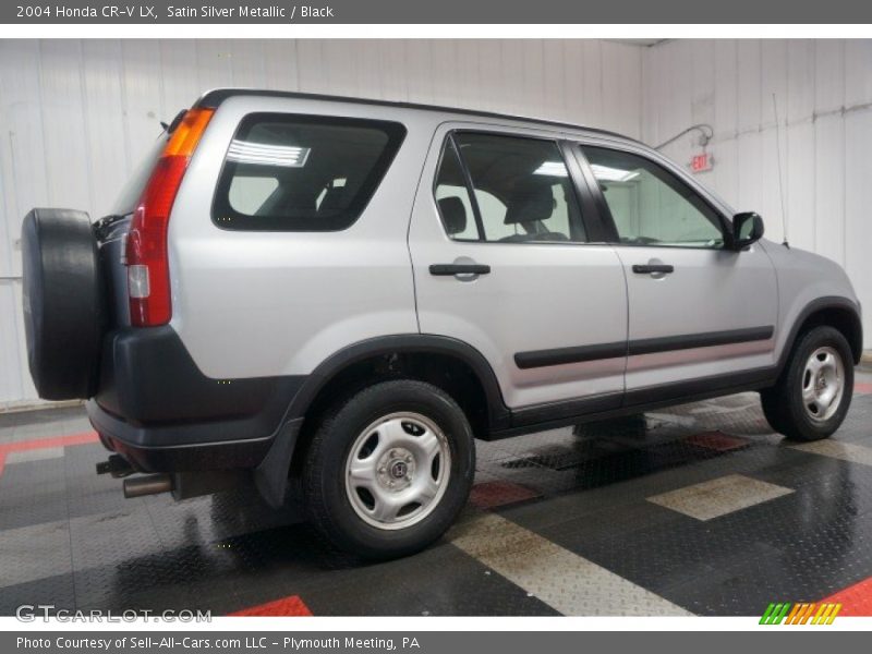 Satin Silver Metallic / Black 2004 Honda CR-V LX