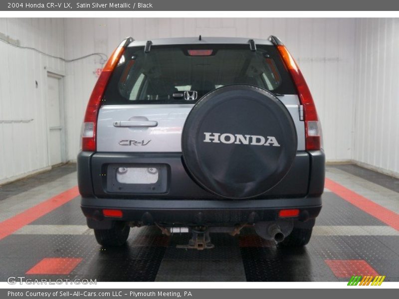 Satin Silver Metallic / Black 2004 Honda CR-V LX