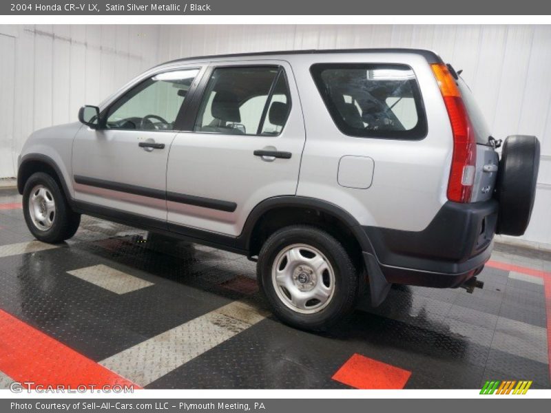 Satin Silver Metallic / Black 2004 Honda CR-V LX