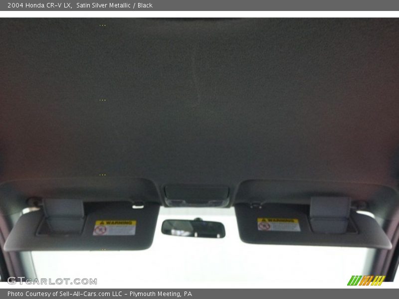 Satin Silver Metallic / Black 2004 Honda CR-V LX