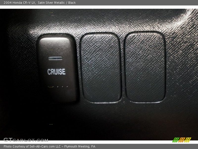 Satin Silver Metallic / Black 2004 Honda CR-V LX