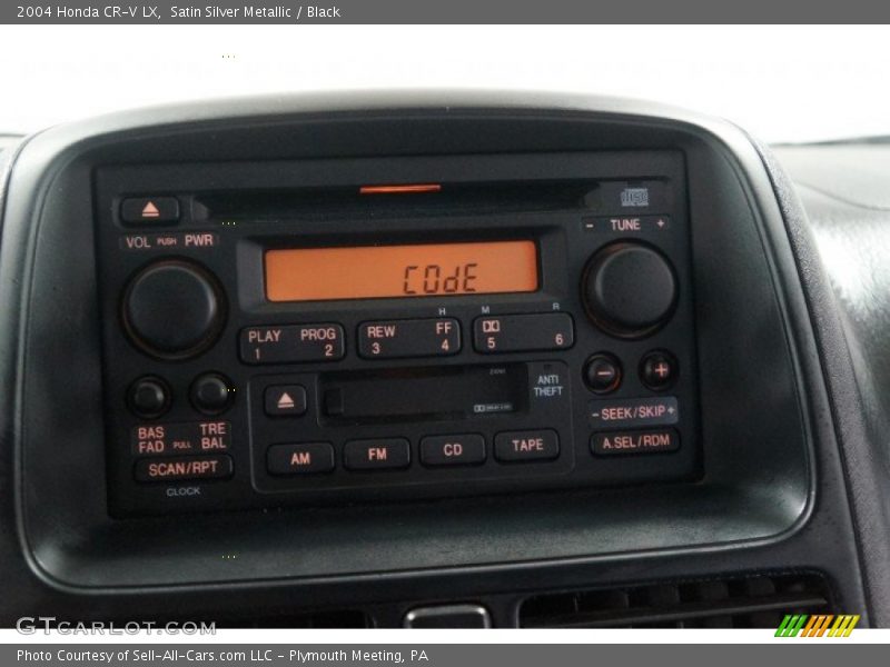 Satin Silver Metallic / Black 2004 Honda CR-V LX