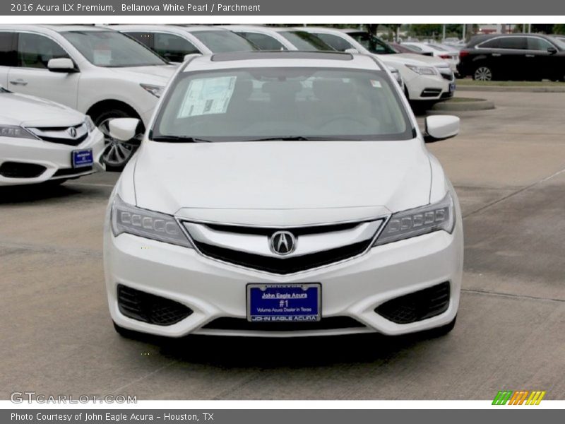 Bellanova White Pearl / Parchment 2016 Acura ILX Premium