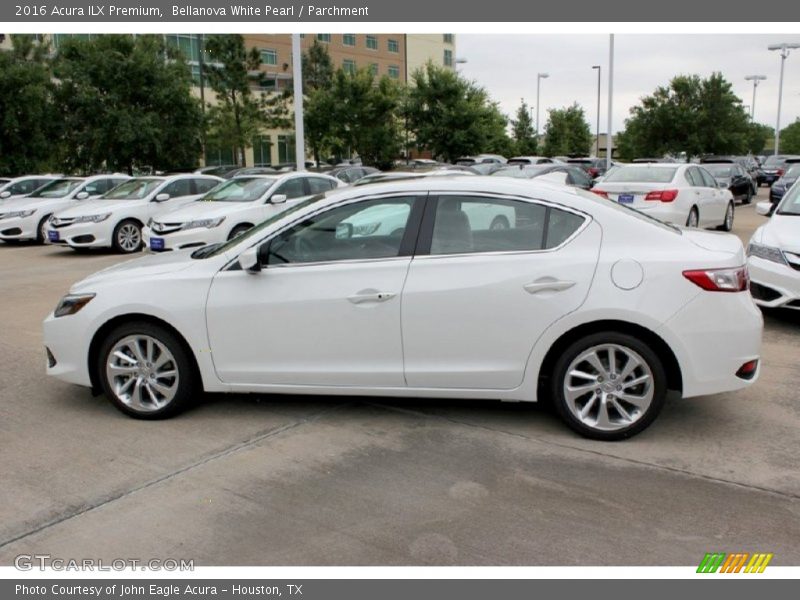 Bellanova White Pearl / Parchment 2016 Acura ILX Premium