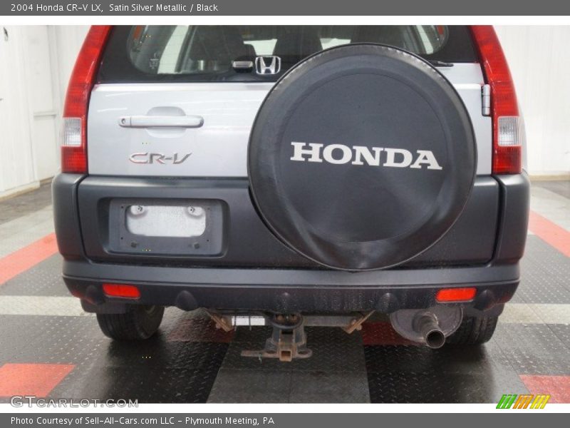 Satin Silver Metallic / Black 2004 Honda CR-V LX