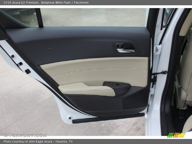 Bellanova White Pearl / Parchment 2016 Acura ILX Premium