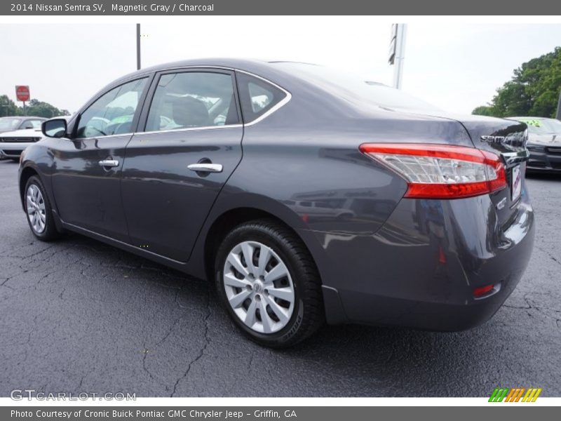 Magnetic Gray / Charcoal 2014 Nissan Sentra SV