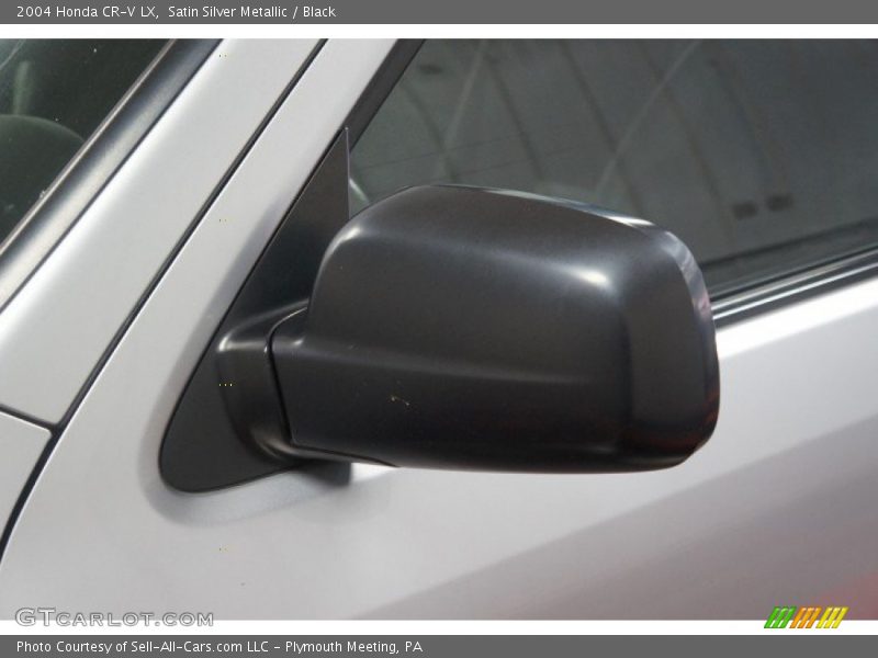 Satin Silver Metallic / Black 2004 Honda CR-V LX
