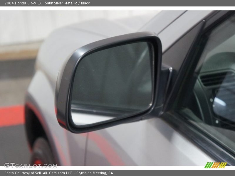 Satin Silver Metallic / Black 2004 Honda CR-V LX