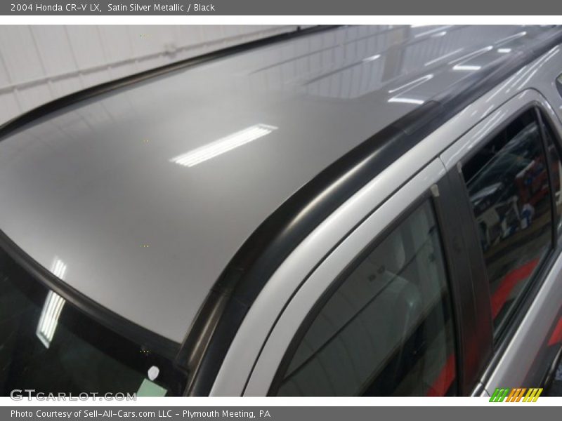 Satin Silver Metallic / Black 2004 Honda CR-V LX