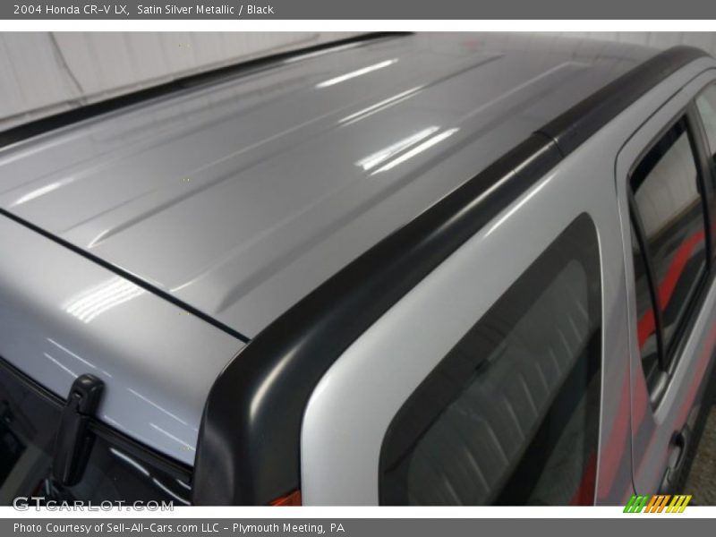 Satin Silver Metallic / Black 2004 Honda CR-V LX