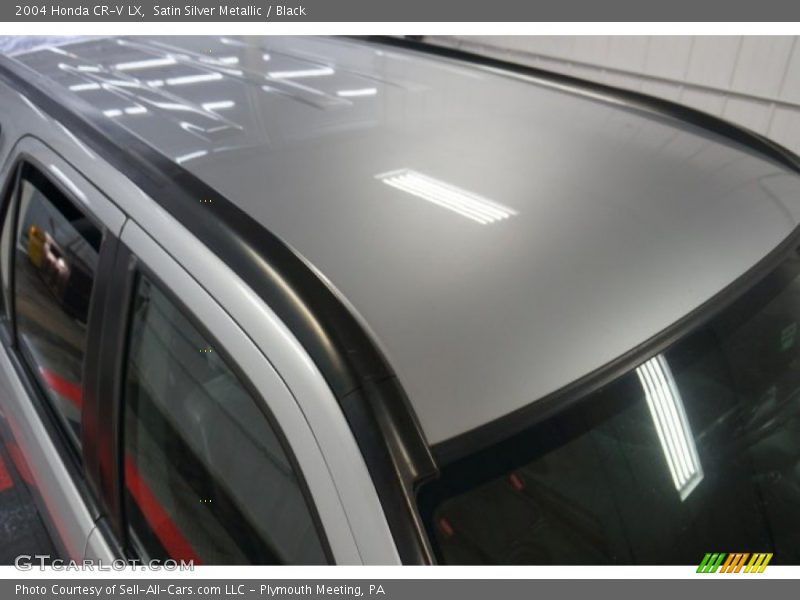 Satin Silver Metallic / Black 2004 Honda CR-V LX
