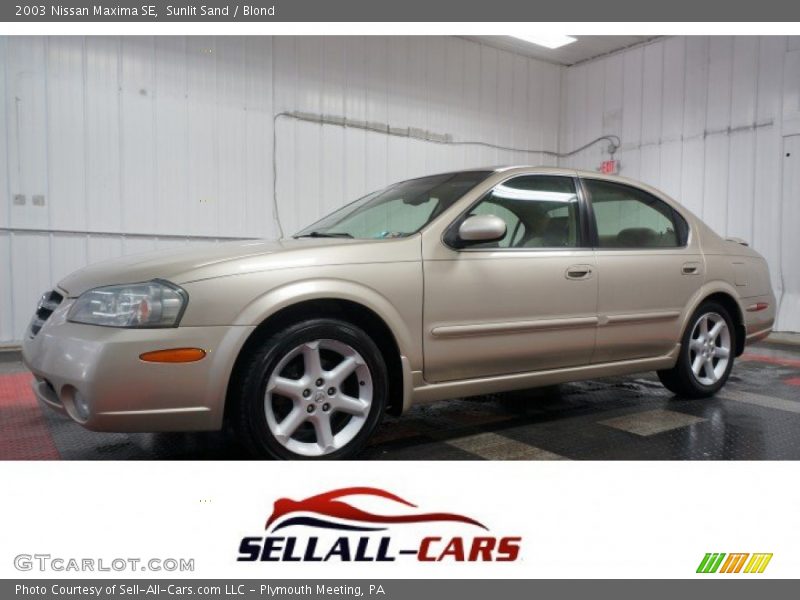 Sunlit Sand / Blond 2003 Nissan Maxima SE