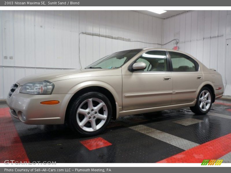 Sunlit Sand / Blond 2003 Nissan Maxima SE