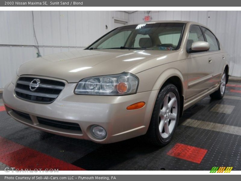 Sunlit Sand / Blond 2003 Nissan Maxima SE