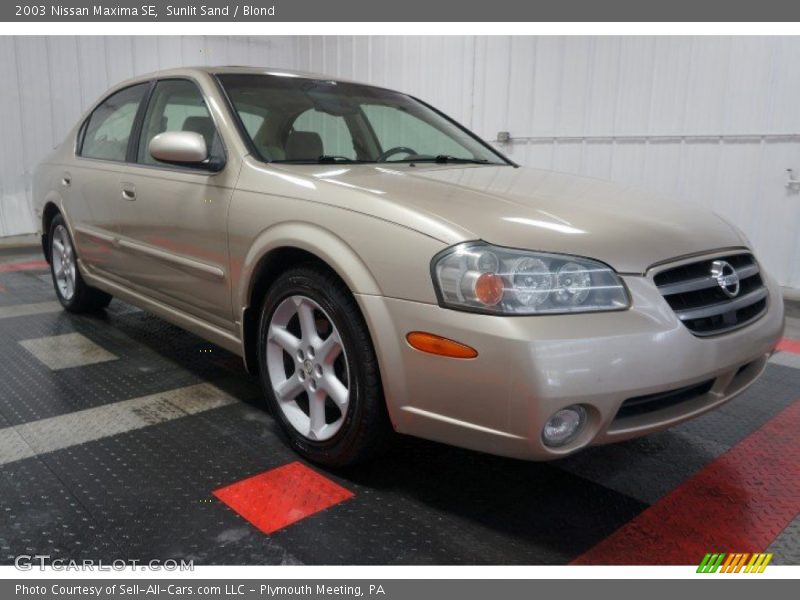 Sunlit Sand / Blond 2003 Nissan Maxima SE