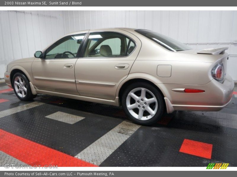 Sunlit Sand / Blond 2003 Nissan Maxima SE