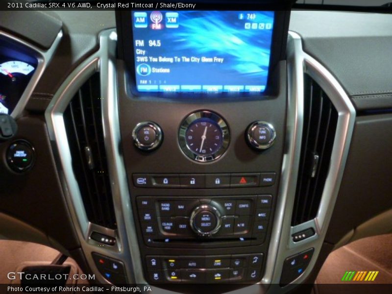 Crystal Red Tintcoat / Shale/Ebony 2011 Cadillac SRX 4 V6 AWD